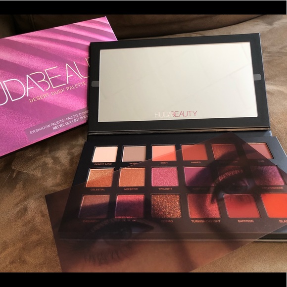 NIB NWT Huda Beauty Desert Dusk Eyeshadow Palette - Picture 9 of 16